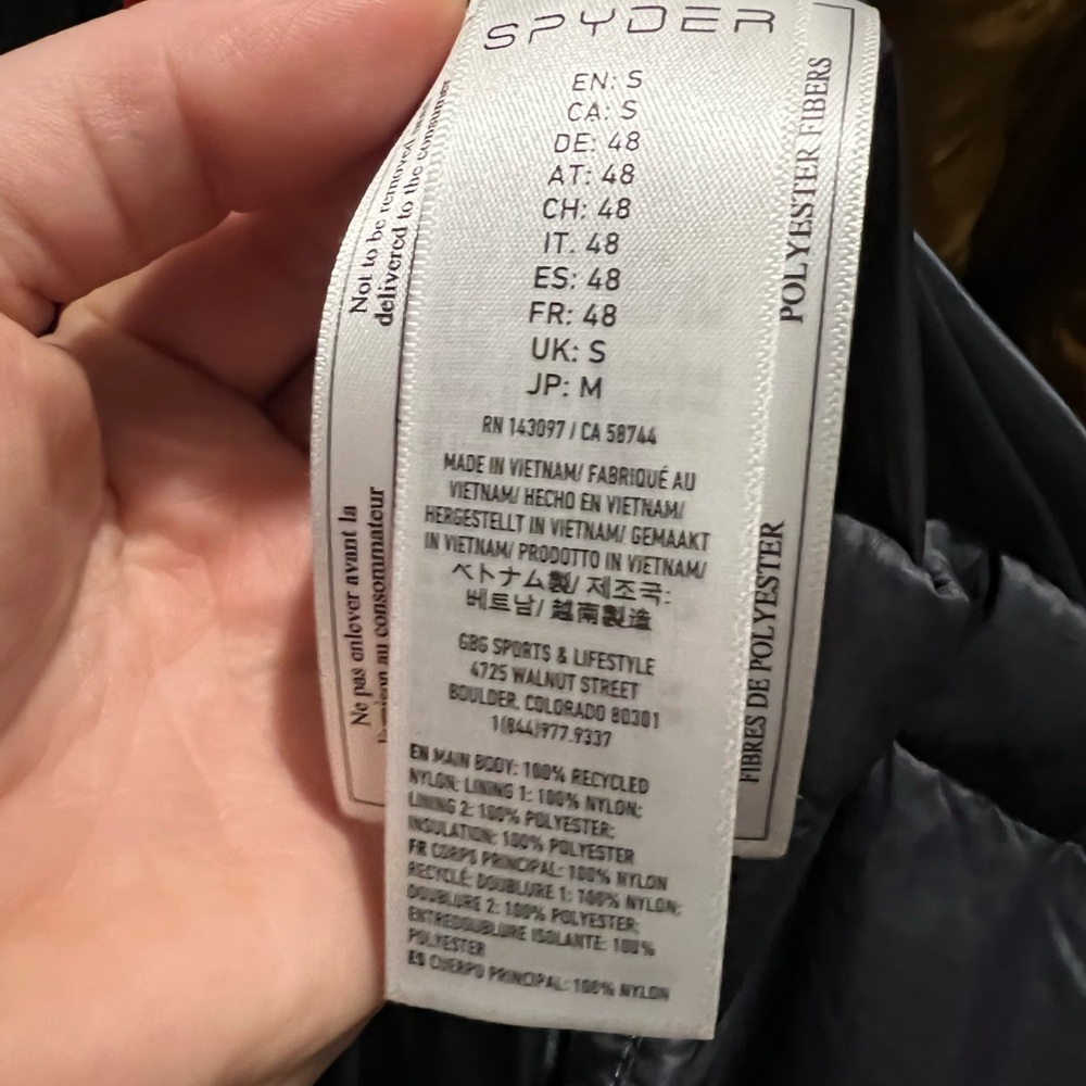 Spyder Down Jacket - image 4